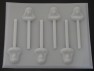 411sp Babsie Face Chocolate or Hard Candy Lollipop Mold